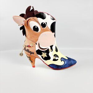 Irregular Choice Trusty Steed Pony Character Heels Brown Multi Size 39